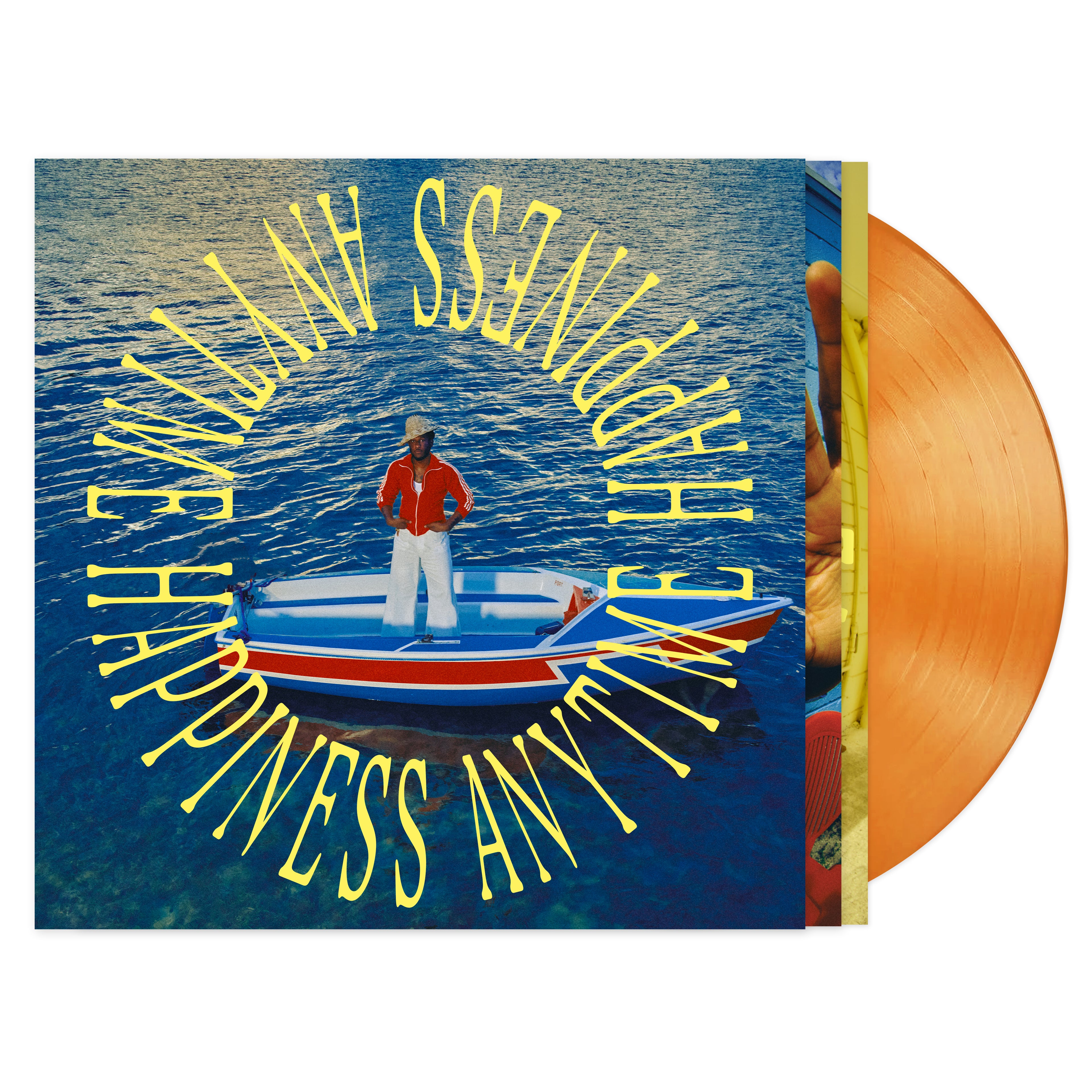 Happiness Anytime SIGNED 12" Vinyl (Fanta Orange) - Leon Exclusive